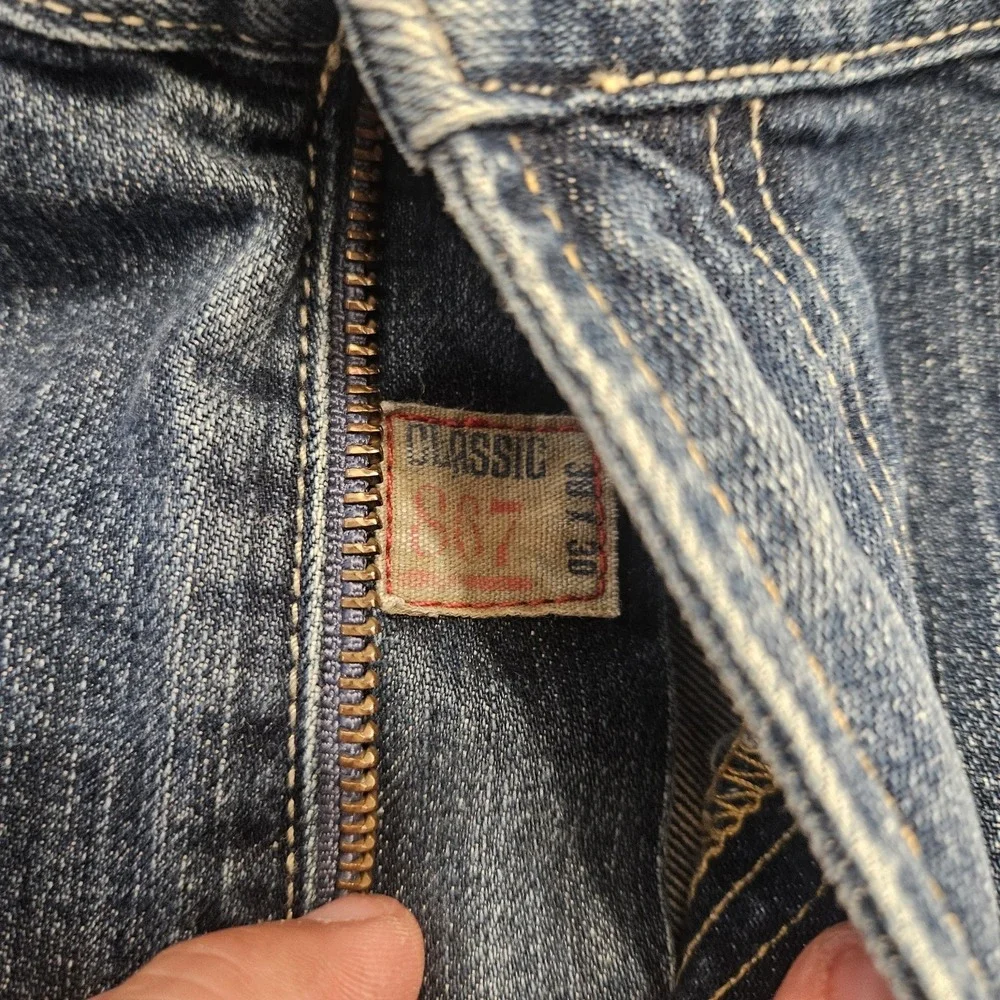 Polo Ralph Lauren 867 Vtg Men's Jeans Med Wash Blue Denim Sz 38